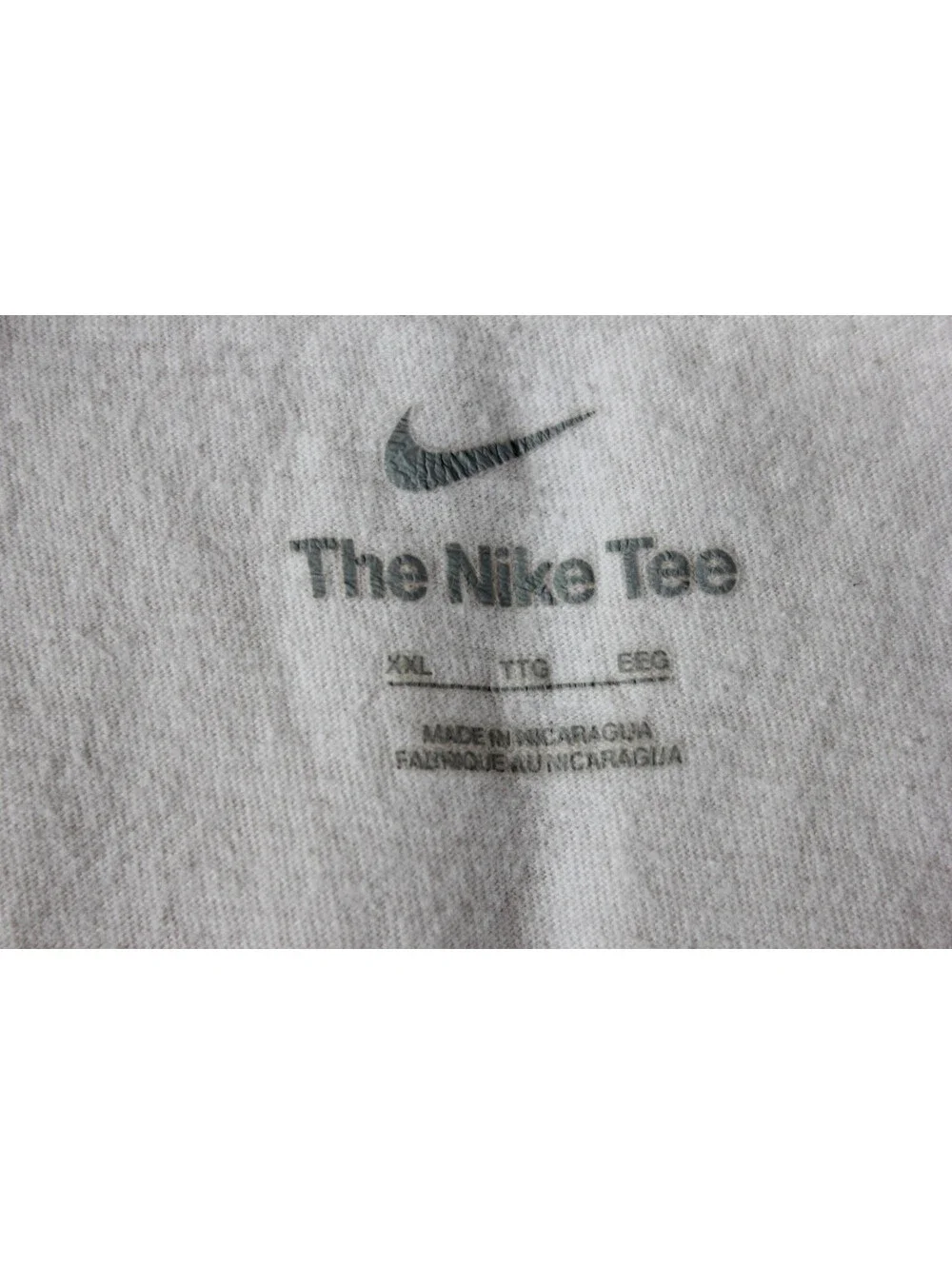 Nike Men's Futura Icon Graphic T-Shirt White Black Logo Size XXL